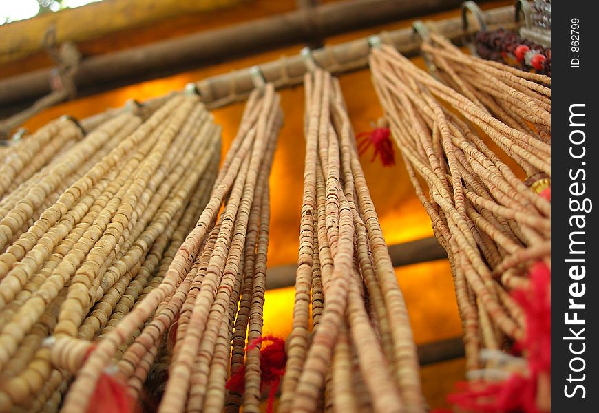 Wooden beads from india