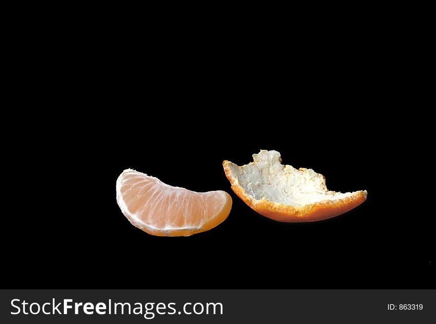 Segment of a tangerine
