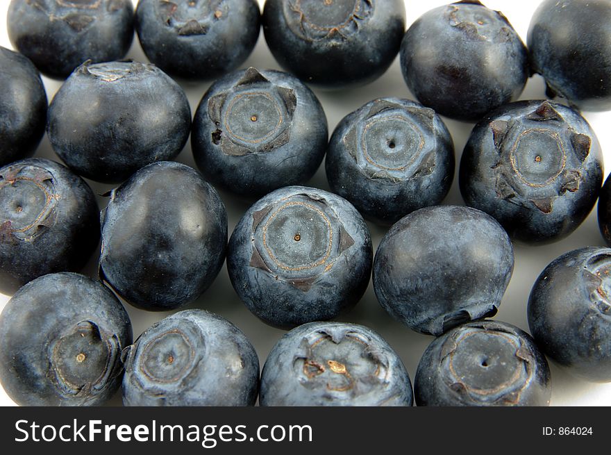 Blueberries background material