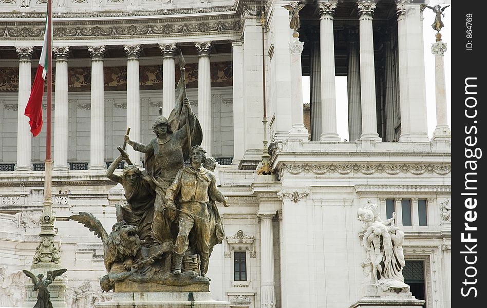 Monument to the unknown soldier