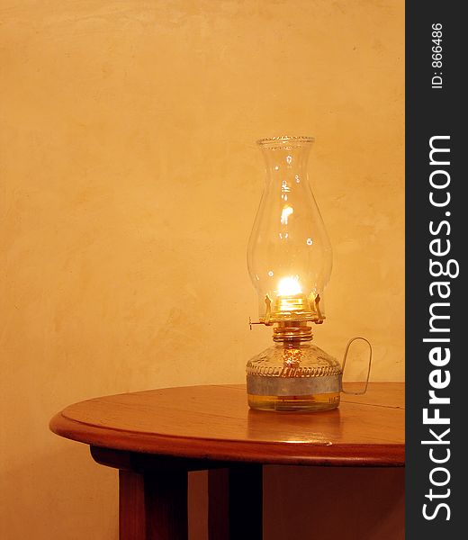 Portrait photo of farm house hurricane lamp. Portrait photo of farm house hurricane lamp.