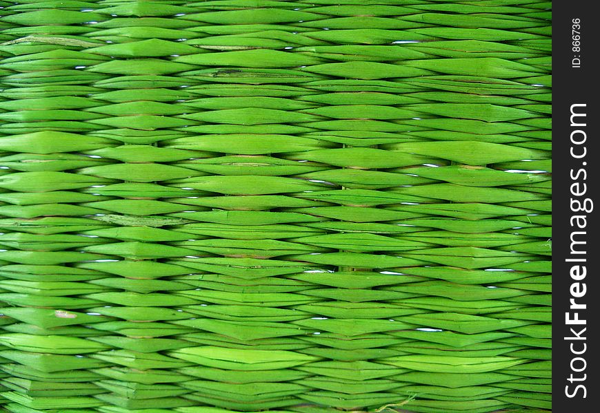 Dry green grass pattern weawed