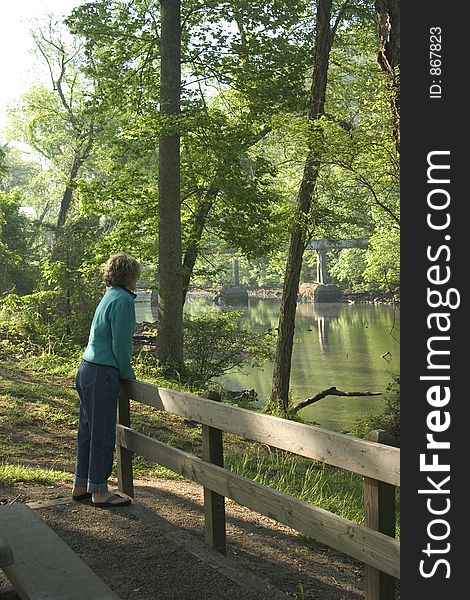 A view of the park at Ocoee Dam, Tennessee. A view of the park at Ocoee Dam, Tennessee