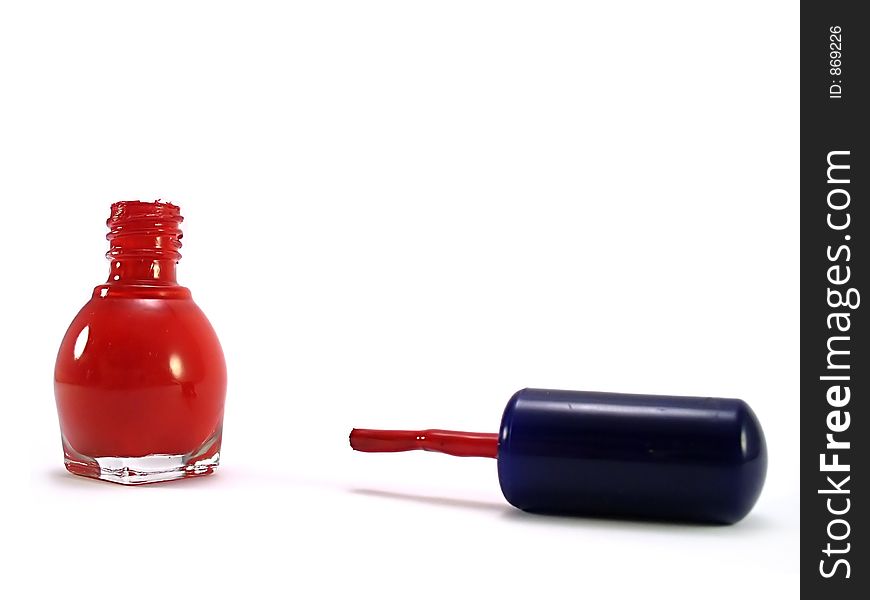 Nail Polish Bottle With Brush