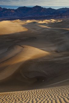 Sunrise Mesquite Sand Dunes-03 Stock Photography Sunrise Mesquite Sand Dunes-03 Stock Photography
