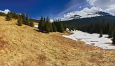 Spring In Mountains Stock Photography Spring In Mountains Stock Photography