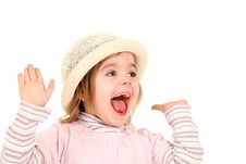Little Girl And Her Gorgeous Laugh Stock Photography Little Girl And Her Gorgeous Laugh Stock Photography