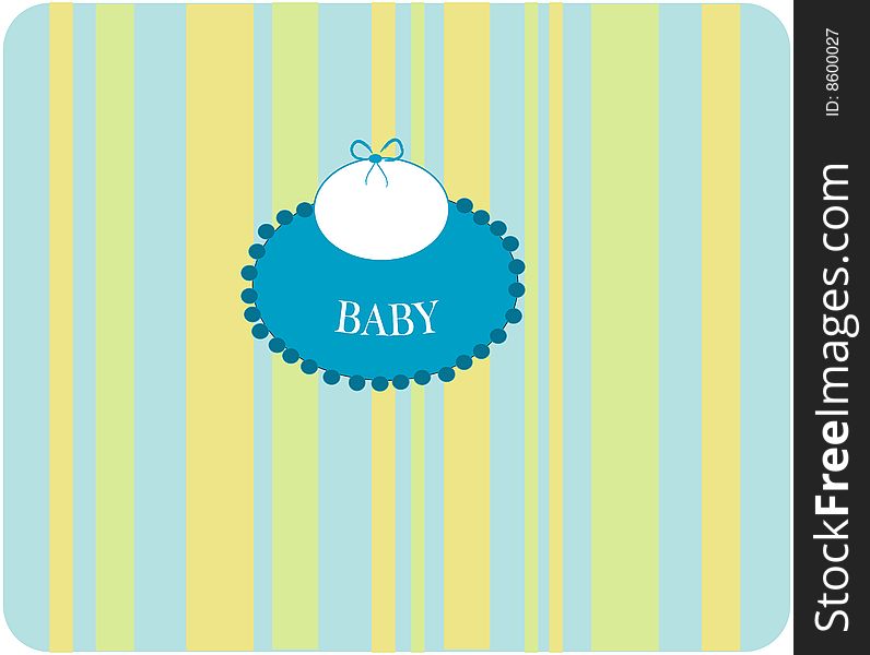 Clothes for baby. Vectors illustration