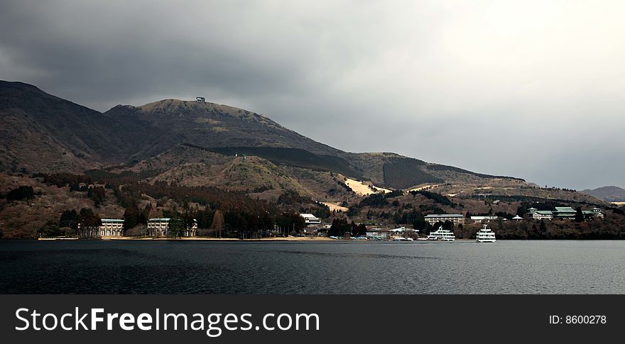 Panoramic View From Hakone Lake