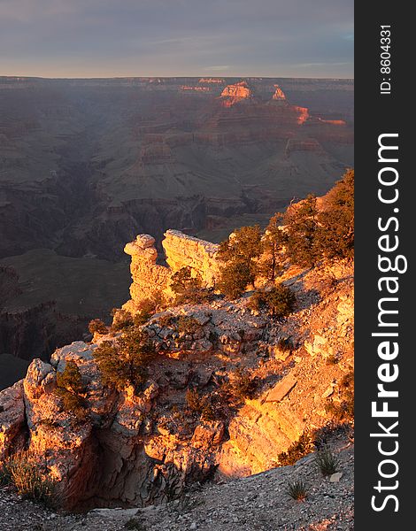 Sunset at Grand Canyon National Park, USA