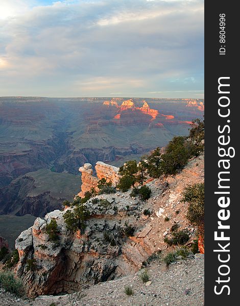 Sunset at Grand Canyon National Park, USA