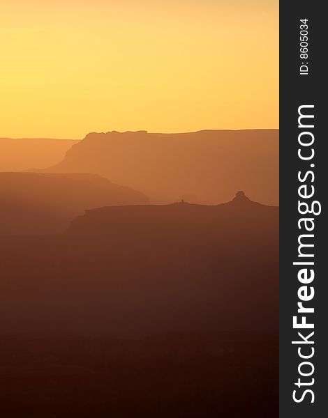 Sunset at Grand Canyon National Park, USA