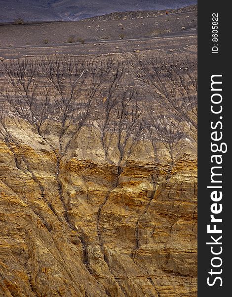 Image from this volcanic crater Death Valley, California. Image from this volcanic crater Death Valley, California