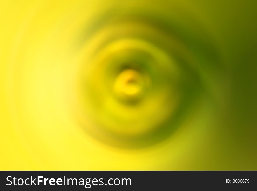 Green and yellow circle abstract. Green and yellow circle abstract