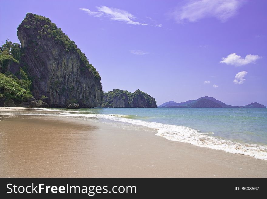 Beach In South Of Thailand