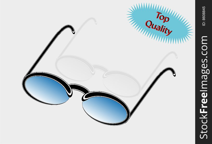 Vector illustration of sun glasses