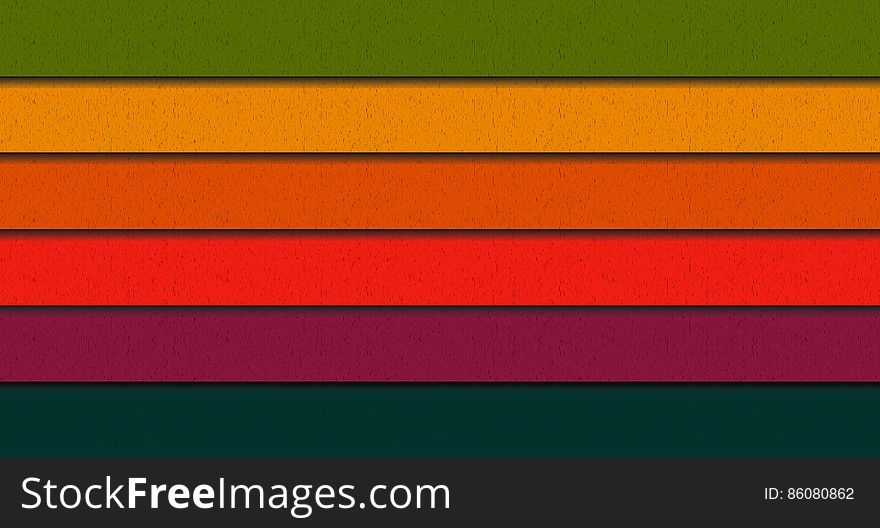 Colored old wooden fence. Vector background Eps10