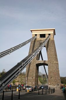 Clifton Suspension Bridge Royalty Free Stock Photography Clifton Suspension Bridge Royalty Free Stock Photography