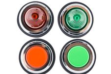Power Button And Status Indicator Light Stock Images Power Button And Status Indicator Light Stock Images