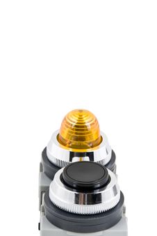 Power Button And Status Indicator Light Royalty Free Stock Photo Power Button And Status Indicator Light Royalty Free Stock Photo