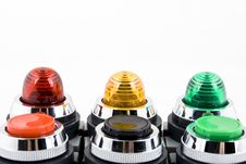 Power Button And Status Indicator Light Royalty Free Stock Photos Power Button And Status Indicator Light Royalty Free Stock Photos