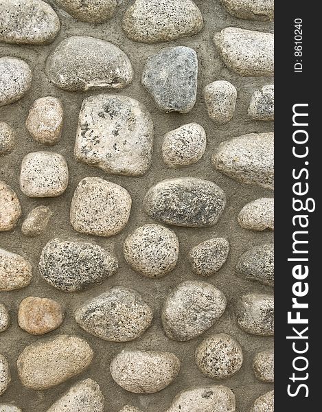 A background of Stone and mortar. A background of Stone and mortar