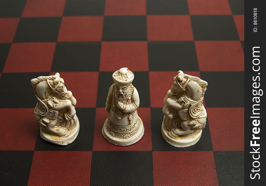 Ancient Chinese chess, hand made.