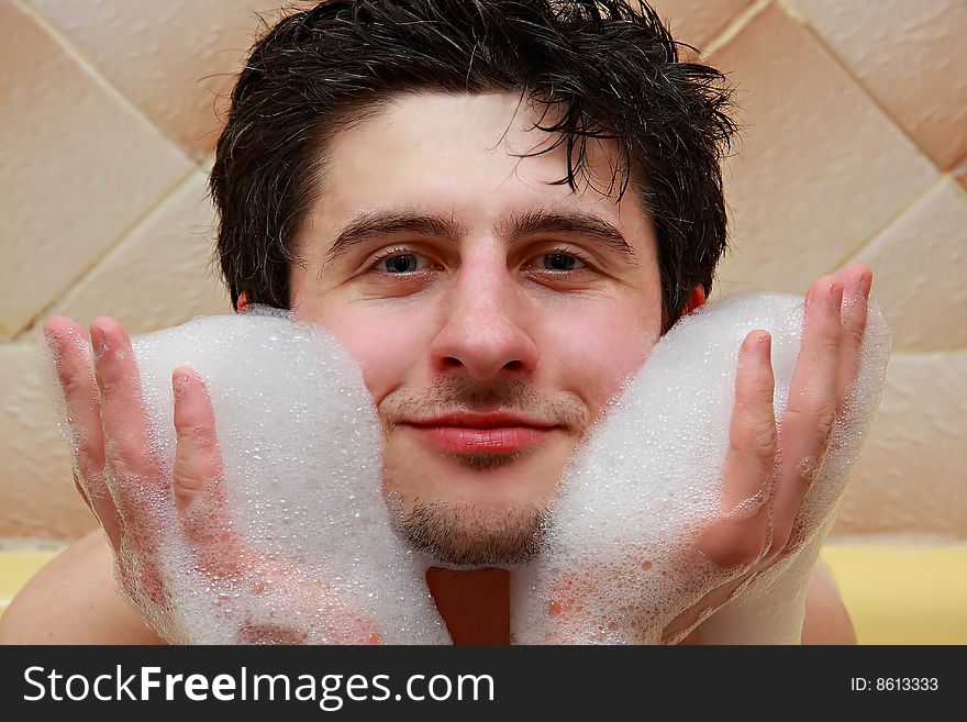 Portrait  Guys In The Bath