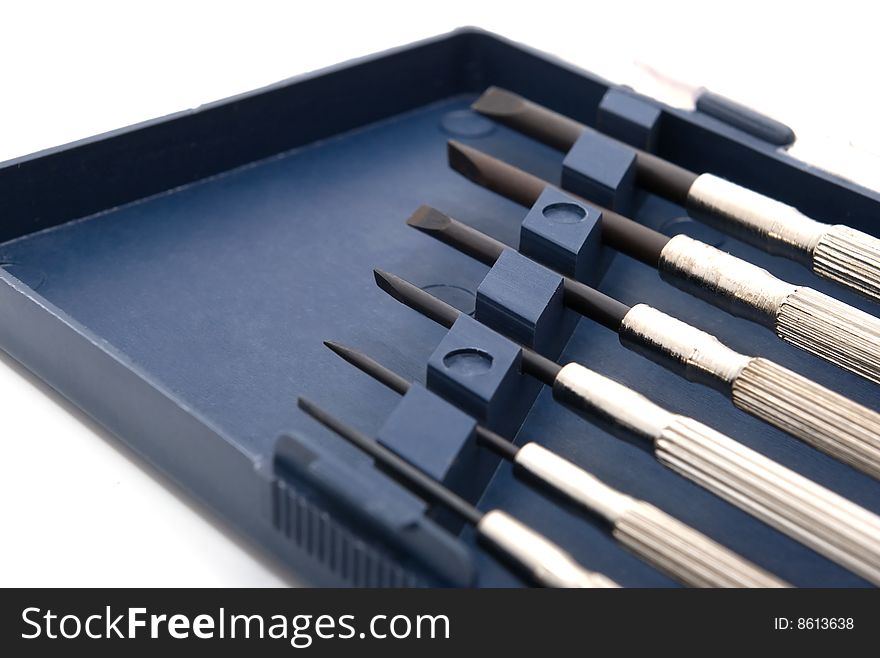 Set Of Precision Screwdrivers