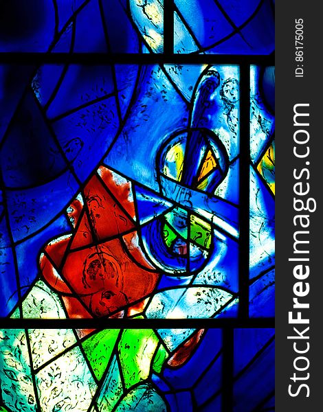 Chagall Window Detail