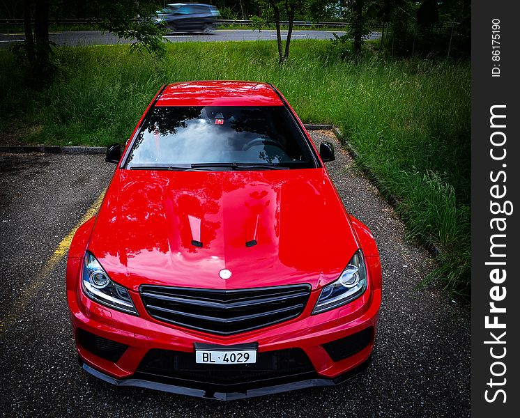 C 63 AMG up front