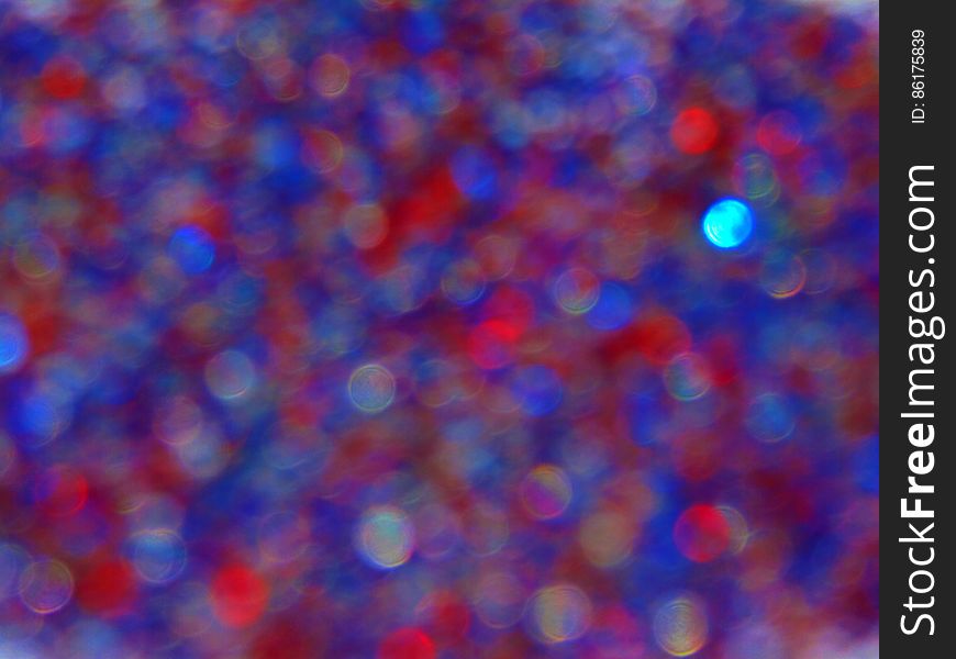 Red White And Blue Bokeh 3