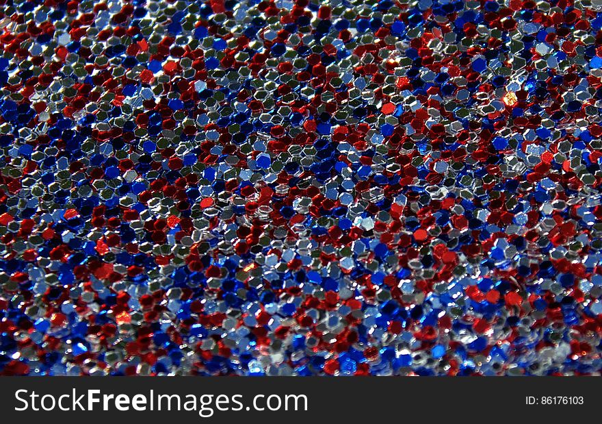 Red White And Blue Glitter 2