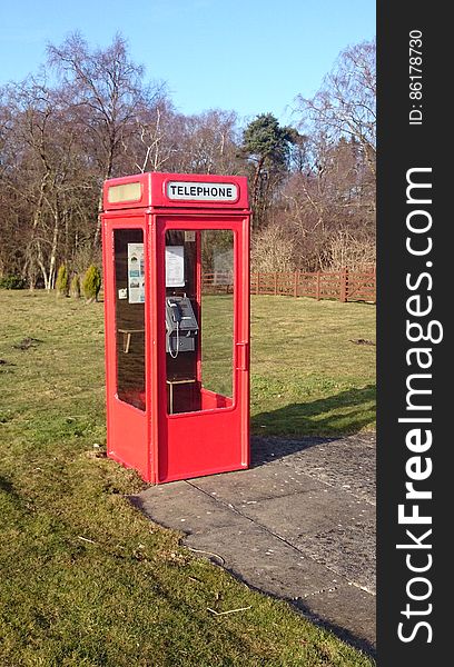 The 1960s &#x22;K8&#x22; version of the red phone box. Thousands built, but almost as rare as hen&#x27;s teeth these days. Found at Birchwood Tourist Park, a couple of miles north west of Wareham.