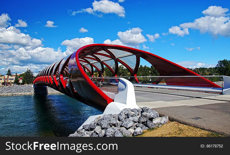Peace Bridge Calgary Alberta.