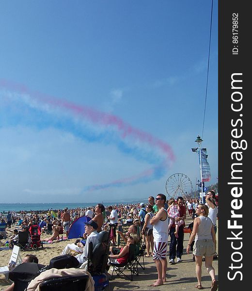 Red Arrows At Bournemouth