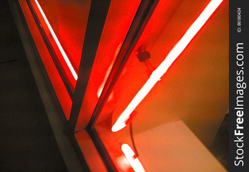 Red Neon At Atlanta Restaurant