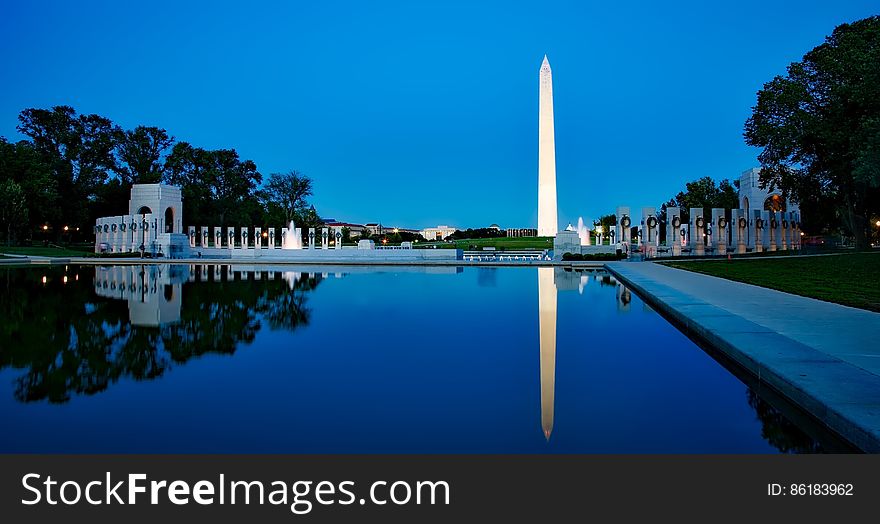 Washington Monument And Pacific Memorial, Washington, DC