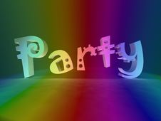 Party In Rainbow Colors Stock Photos Party In Rainbow Colors Stock Photos