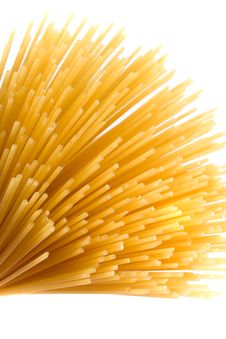Uncooked Spaghetti Stock Image
