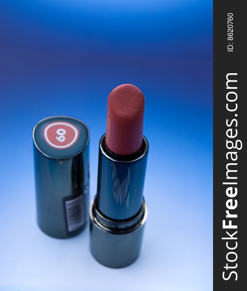 Red lipstick for the beautification of female persons