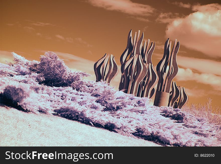 Infrared Landscape