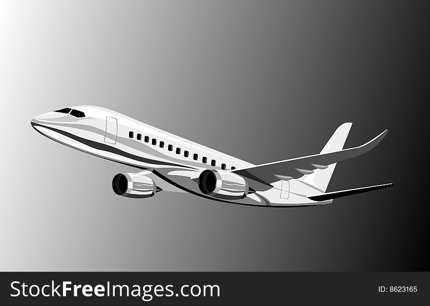 Vector art on the air travel and transportation industry. Vector art on the air travel and transportation industry