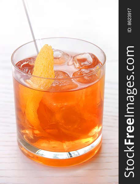 Alcoholic Cocktail With Whisky