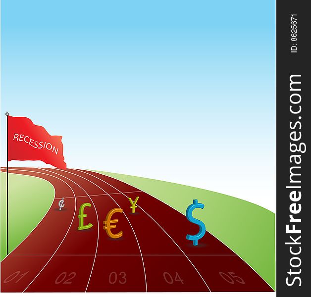 Global currencies taking part in recession championship