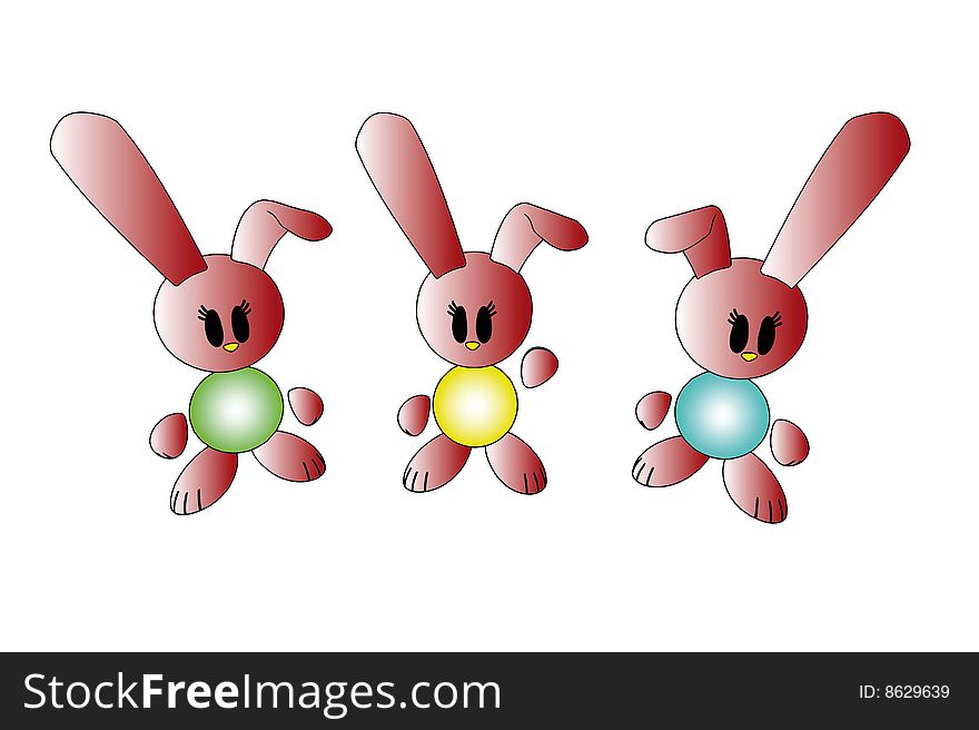 Easter rabbits