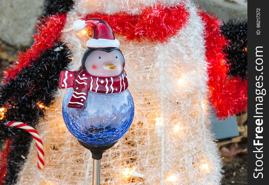 Penguin Snowman Christmas Decoration