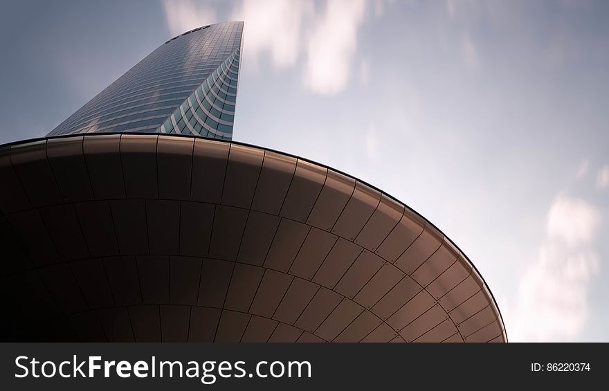 Blue Building During Day