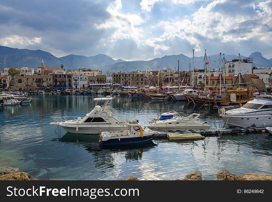 Boats In Harbor