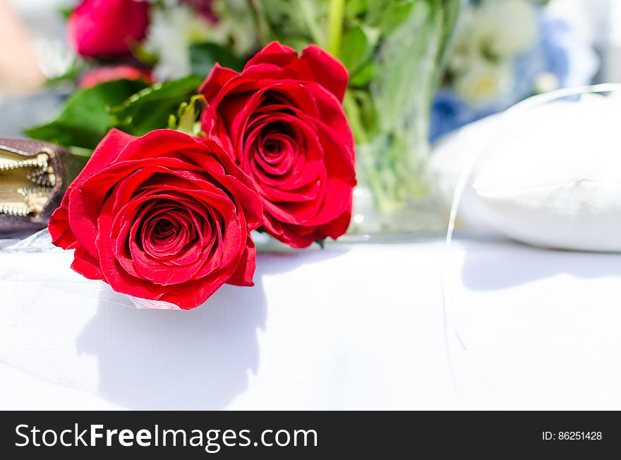 Close-up Of Rose Bouquet